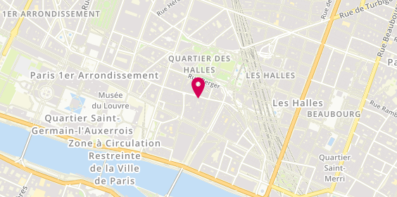 Plan de L'Épicerie Fille, 91 Rue Saint-Honoré, 75001 Paris