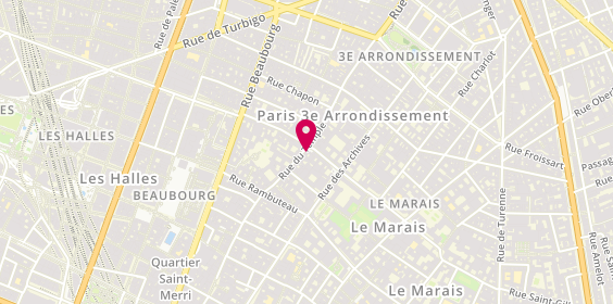 Plan de De Gralie, 78 Rue du Temple, 75003 Paris