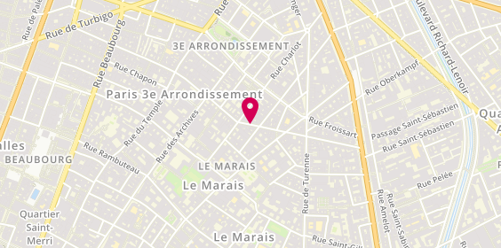 Plan de Lou Yetu, 35 Rue Poitou, 75003 Paris