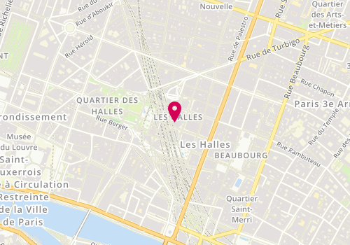Plan de Cléor, Rue des Pilliers - Niveau -3, Centre Commercial Forum des Halles, 257, 75001 Paris