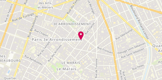 Plan de Parts Of Four P4-Lmd House Of Malakai, 36 Rue Charlot, 75003 Paris