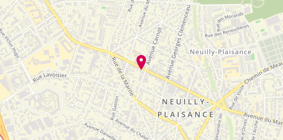 Plan de RV Création, 20 avenue du Maréchal Foch, 93360 Neuilly-Plaisance