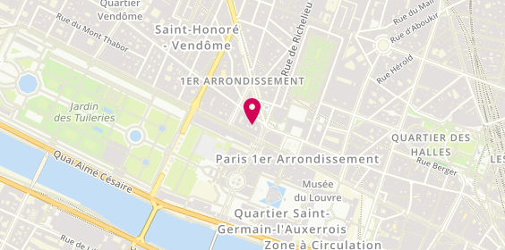 Plan de Copin, 161 Rue Saint-Honoré, 75001 Paris
