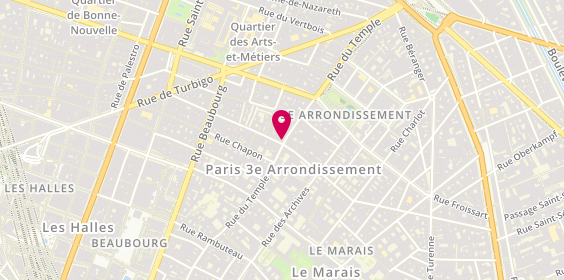Plan de Or Gemmes, 127 Rue du Temple, 75003 Paris