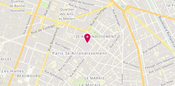 Plan de Mach 6, 9 Rue Portefoin, 75003 Paris