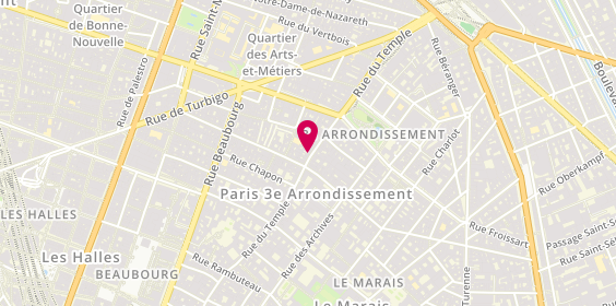 Plan de Sédalé Paris, 137 Rue du Temple, 75003 Paris