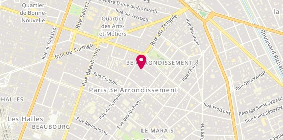 Plan de Societe d'Exploitation Ubu, 15 Rue Portefoin, 75003 Paris