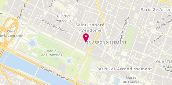 Plan de Atelier Lavoisier, 7 Rue Saint-Roch, 75001 Paris