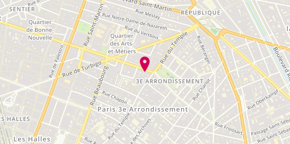 Plan de Arsynoé, 7 Rue Réaumur, 75003 Paris