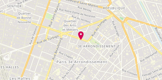 Plan de Atelier Piou Piou, 9 Rue Réaumur, 75003 Paris
