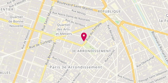 Plan de Paulelouise-Veronique Boujeat, 173 Rue du Temple, 75003 Paris