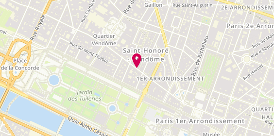 Plan de 310 Saint Honore, 310 Rue Saint Honoré, 75001 Paris