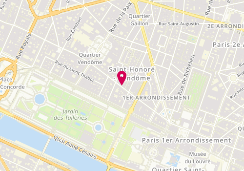 Plan de Satellite-Paris, 314 Rue Saint-Honoré, 75001 Paris