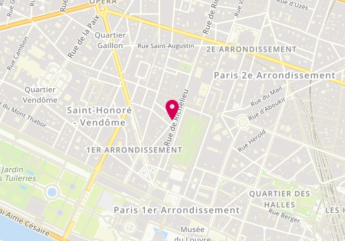 Plan de Les Ateliers du Palais, 41 Rue Richelieu, 75001 Paris