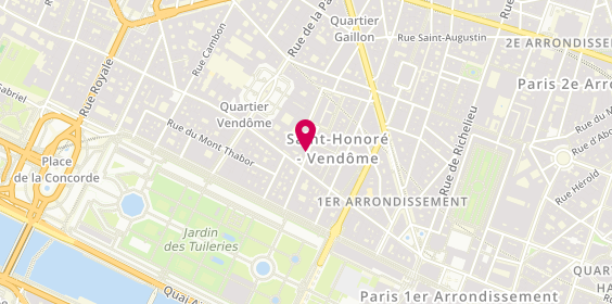 Plan de Garnazelle, 3 Rue du Marché Saint-Honoré, 75001 Paris