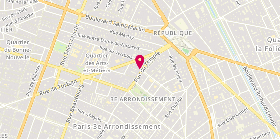 Plan de FALY Bijoux, 193 Rue du Temple, 75003 Paris