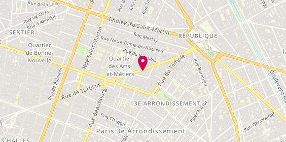 Plan de Perles de Mer, 64 rue de Turbigo, 75003 Paris