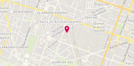 Plan de Oris France, 71 Rue Argout, 75002 Paris