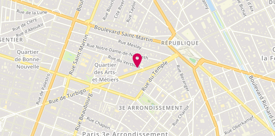 Plan de Bermudes, 75 rue de Turbigo, 75003 Paris