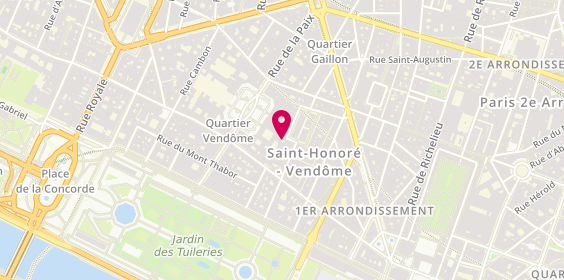 Plan de Maison Avani I Haute Joaillerie sur-mesure I Spécialiste Saphir, Tsavorite et Spinelle Rouge, 19 place du Marché Saint-Honoré, 75001 Paris