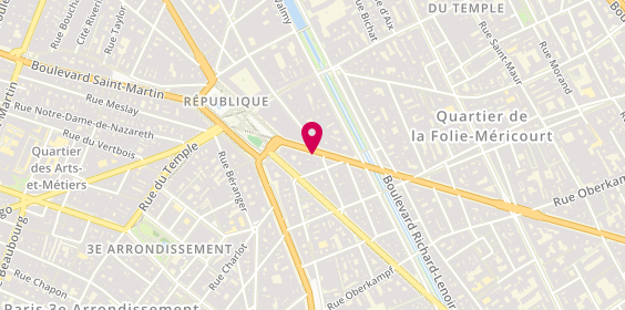 Plan de Frechot ETS, 12 Avenue République, 75011 Paris