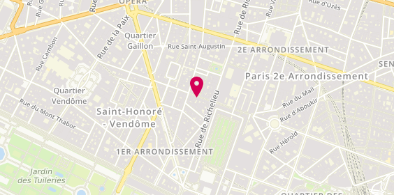 Plan de Djoline, 35 Rue des Petits Champs, 75001 Paris
