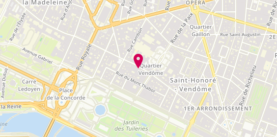 Plan de David Yurman, 245 Rue Saint-Honoré, 75001 Paris