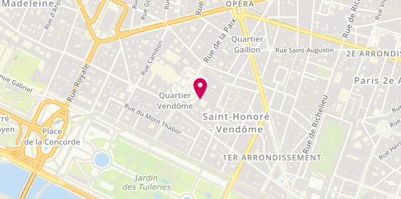 Plan de Chaumet, 12 place Vendôme, 75001 Paris