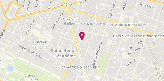 Plan de Atelier Massis Création, 55 Rue Petits Champs, 75001 Paris