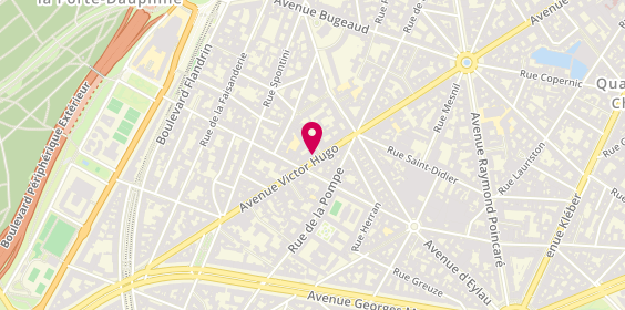 Plan de A.L.C Bijouterie, 140 avenue Victor Hugo, 75116 Paris