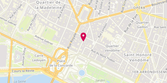 Plan de Chronopassion, 1 1 4 8 Rue Saint Florentin, 75001 Paris