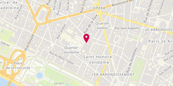 Plan de Van Cleef & Arpels, 20 Pl. Vendôme, 75001 Paris