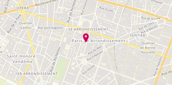 Plan de OR DU MONDE Paris - Joaillerie éthique, 7 Rue Notre Dame des Victoires, 75002 Paris