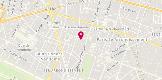 Plan de Arle, 12 Rue Chabanais, 75002 Paris