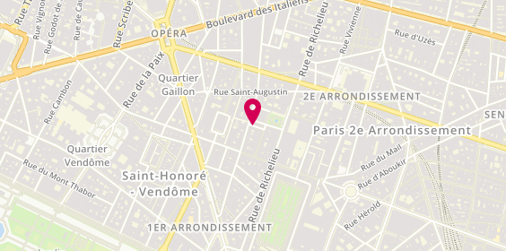 Plan de SAS E.A, 3 Rue Cherubini, 75002 Paris