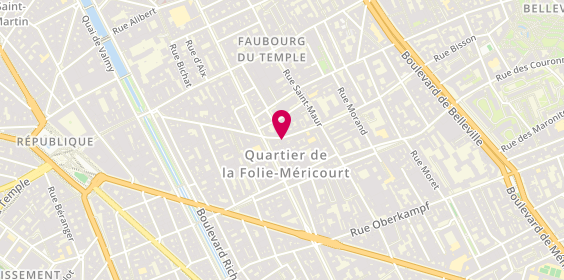Plan de Bijoux ORNER, 52 Rue de la Fontaine au Roi, 75011 Paris