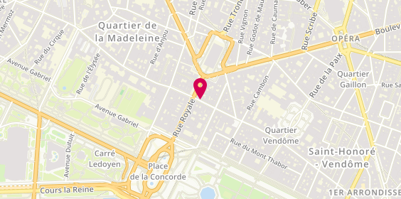Plan de Wempe France, 422 Rue Saint-Honoré, 75008 Paris