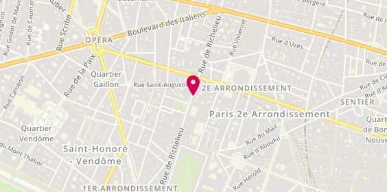Plan de Atelier Paulin, 60 Rue de Richelieu, 75002 Paris