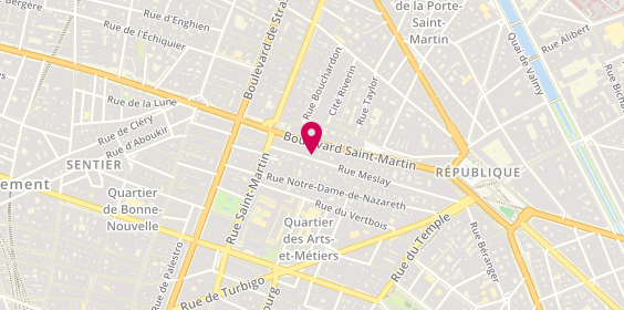 Plan de Société Lasbleiz-Fournier-Vitjello, 48 Rue Meslay, 75003 Paris