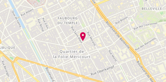 Plan de Ombre Claire, 67 Rue de la Fontaine au Roi, 75011 Paris