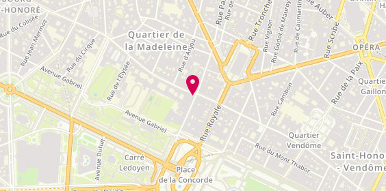 Plan de Cartier, 17 Rue du Faubourg Saint-Honoré, 75008 Paris