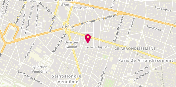 Plan de M D Serti, 22 Rue Saint-Augustin Escalier A au 2eme Étage, 75002 Paris