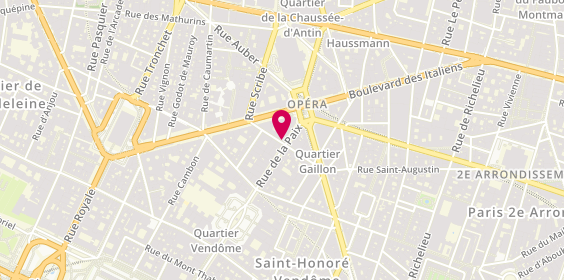 Plan de Poiray, 17 Rue de la Paix, 75002 Paris