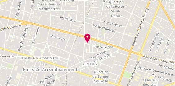 Plan de Justine Theo d'Or, 34 Rue de la Lune, 75002 Paris