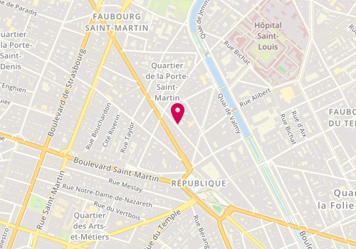 Plan de Tant d'Avenir Store, 44 Rue Albert Thomas, 75010 Paris