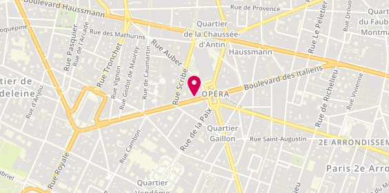 Plan de Apm Monaco, 12 Boulevard des Capucines, 75009 Paris