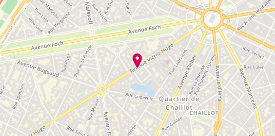 Plan de Arthus-Bertrand, 59 avenue Victor Hugo, 75116 Paris
