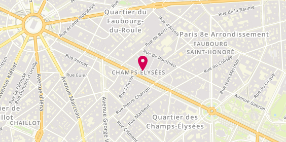 Plan de Tissot, Atelier: Galerie des Arcades du Lundi au Samedi de 11H à 19H
76 avenue des Champs-Élysées, 75008 Paris