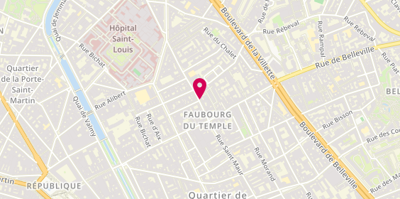 Plan de Perles d'Or, 188-190
188 Rue Saint Maur, 75010 Paris