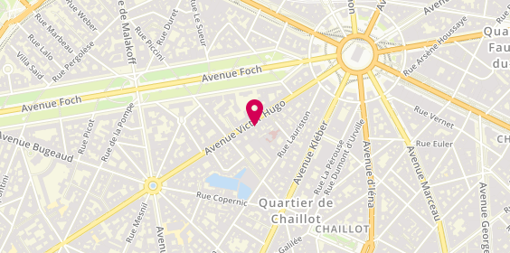 Plan de Perrono, 37 avenue Victor Hugo, 75116 Paris